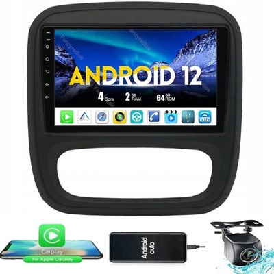 RADIO ANDROID WIFI RENAULT TRAFIC/OPEL VIVARO  