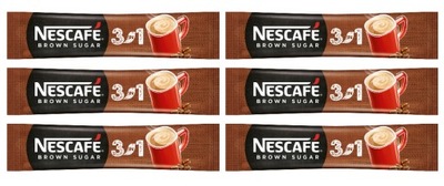 Kawa Nescafe 3w1 BROWN SUGAR 16,5g x 6 szt.