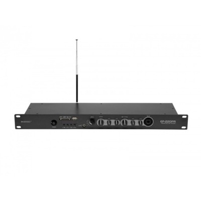 OMNITRONIC EP-220PR PRZEDWZMACNIACZ Z RADIEM MP3
