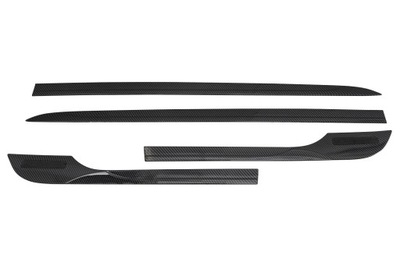 Декоративні накладки двері toyota corolla xii 2019+ фото №1