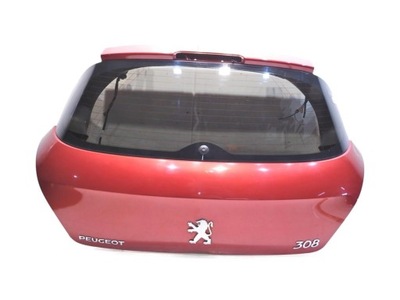 Крышка багажника задняя стекло lkr peugeot 308 i 3d фото №1
