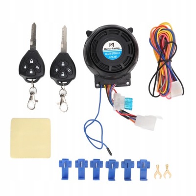 ALARM PARA MOTOCICLETA ANTI THEFT NEGRO CON PILOTEM  