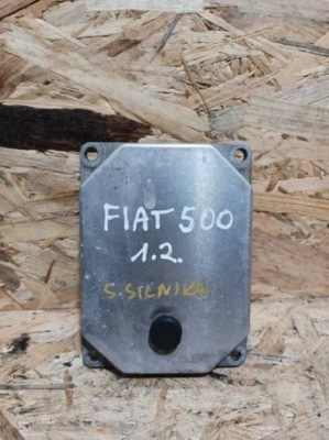 Fiat 500 1.2 бортовой компьютер блок управления двигателя фото №1