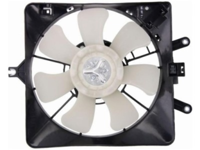 Вентилятор радиатора honda jazz 2 mk2 1.2 фото №1