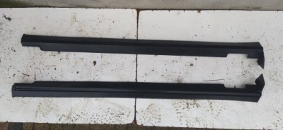 Hyundai santa fe iv 18- молдинг порог правая левая фото №1