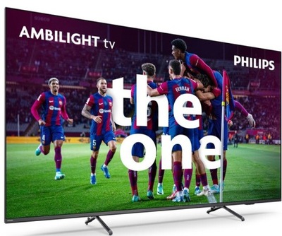 Google TV 75" Philips 75PUS8818 4K HDR10 HLG Dolby Bezramkowy 120Hz