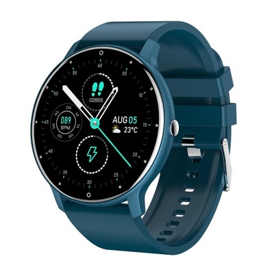 Smartwatch Inteligentny zegarek 1,28 cala z ekranem dotykowym w kolorze niebieskim