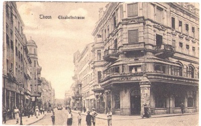 TORUŃ- ELISABETHSTRASSE - ca. 1910