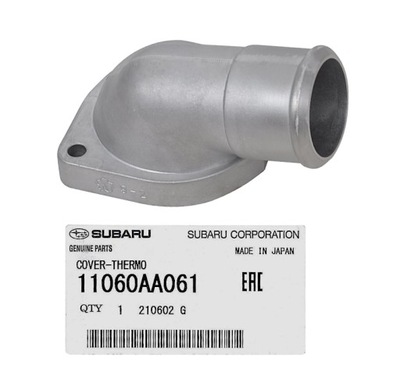 Трубка корпус термостата outback legacy forester фото №1