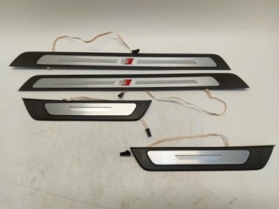 Audi a7 4k8 45 tfsi накладки накладки порог пороговые комплект фото №1