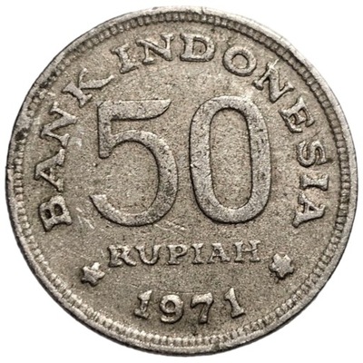 50 rupii 1971 Indonezja