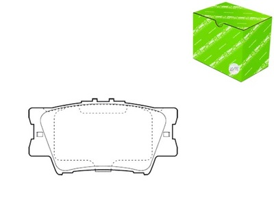 ZAPATAS DE FRENADO TOYOTA RAV 4 06- PARTE TRASERA VALEO  