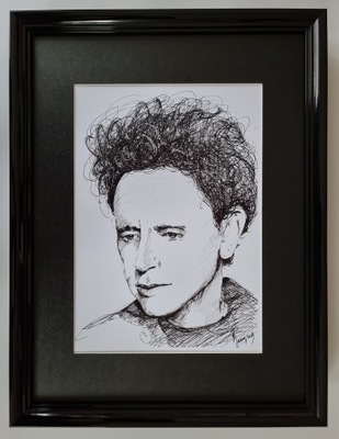 Martin Lee Gore. Depeche Mode. Portret.