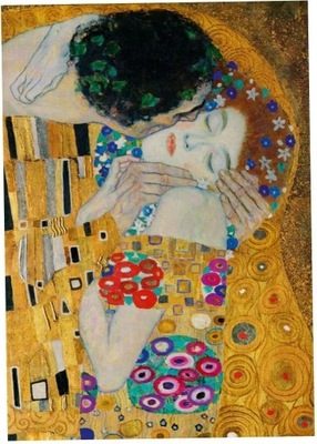 Puzzle 1000 Pocałunek- fragment, Gustav Klimt