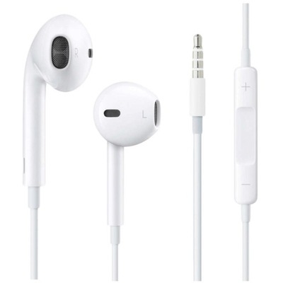 USZKODZONE Słuchawki douszne Apple EarPods T11A60