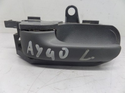 Ручка внутренняя левая aygo i c1 107 06-14 фото №1