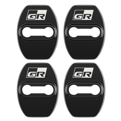 4 PIEZAS CUERPO PARA DE CERRADURA DE PUERTA COCHE PROTECCIÓN RECUBRIMIENTO KLAMRY NIER~9632  