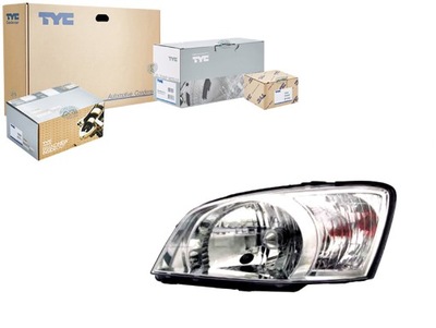 Tyc фара лампа передняя hyundai getz 1.5 crdi фото №1