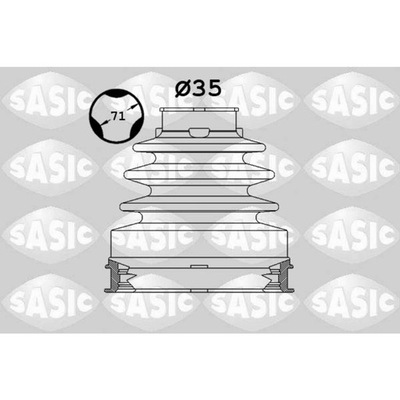 Захист шарнір перед ford c-max focus ii 03-12 фото №1