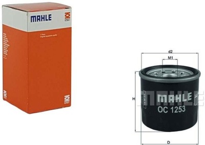 Knecht фильтр масла oc 1253 фото №1