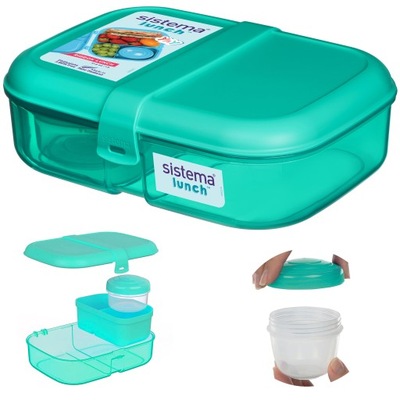 ŚNIADANIÓWKA SISTEMA LUNCHBOX POJEMNIK SOS BOX BENTO 1100ML