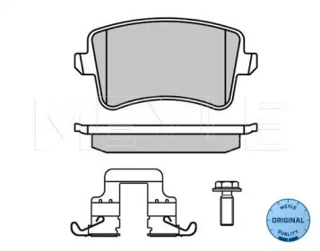 КОЛОДКИ ТОРМОЗНЫЕ AUDI MEYLE