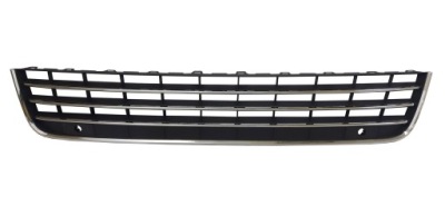 Vw touareg 10- решётка бампера решётка радиатора хром фото №1