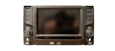 Vw passat b8 2014-23 дисплей екран радіо 3g0919605 оригінал całe фото №1