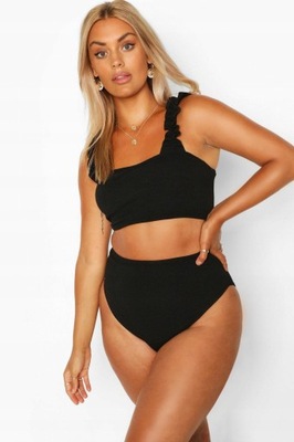 BOOHOO CZARNA GÓRA OD BIKINI 3O7 XXC__50