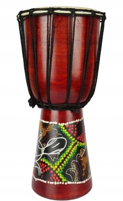 BĘBENEK, BĘBEN DJEMBE WYS. 40cm MALOWANY