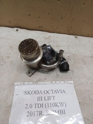 Радиатор egr skoda octavia iii 5e3 04l131512br 1.6l дизель 2019 фото №1