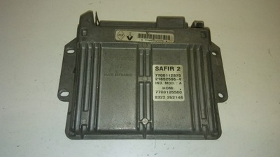Czysty virgin бортовий комп'ютер двигуна safir 2 renault 7700112875 hom7700105560 фото №1