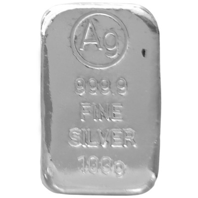 Sztabka inwestycyjna srebrna 100g srebro próba 999