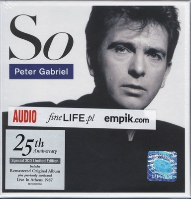 So Peter Gabriel CD