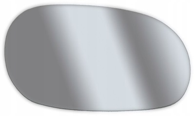 Вкладиш дзеркало mitsubishi carisma pł праве фото №1