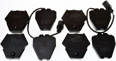 Тормозные колодки тормозные перед audi a6 99- allroad 00- фото №1