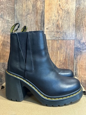 Botki czarne damskie skórzane Dr.Martens Spence 38