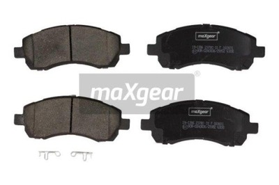 MAXGEAR 19-1396 КОЛОДКИ ТОРМОЗНЫЕ ПЕРЕД SUBARU IMPREZA 92-00/LEGACY 94-