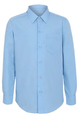 George koszula chłopięca niebieska regular fit 134/140