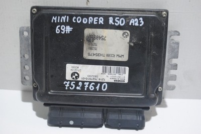 Бортовий комп'ютер двигуна mini cooper r50 7527610 фото №1