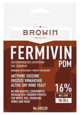 Drożdże suszone do win Fermivin PDM 7g Biowin
