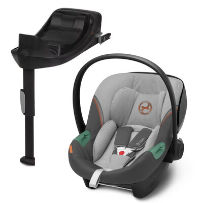 CYBEX ATON S2 I-SIZE 0-13 KG LAVA GREY Z BAZĄ 2W1