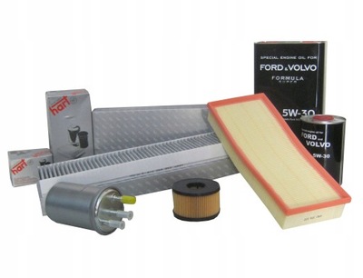 Ford mondeo mk3 02-07 2.0 tddi 115km фільтри набір фото №1