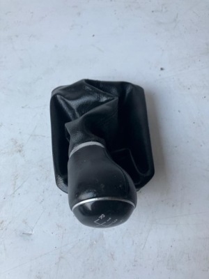 Ручка чехол передач кожа vw polo 2g фото №1