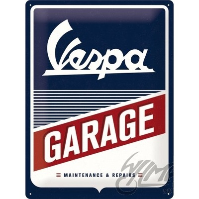 TABLICA PLAKAT 30x40 VESPA GARAGE 23257 фото