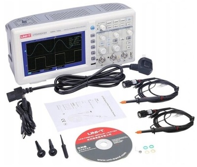 Dwukanałowy Oscyloskop UNI-T UTD2052CEX 50MHz