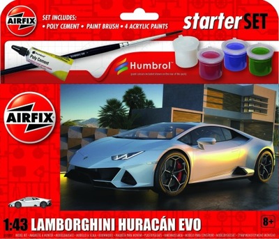 Lamborghini Huracan - zestaw podarunkowy Airfix 55007