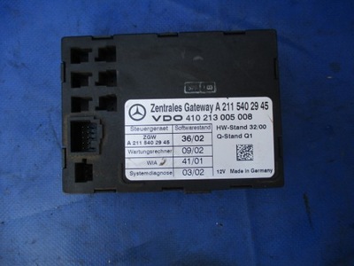 Mercedes w211 модуль a2115402945 фото №1