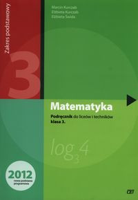 Matematyka 3 LO podręcznik zakres podstawowy