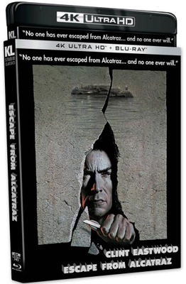 UCIECZKA Z ALCATRAZ Escape from Alcatraz 4K Ultra HD Blu-ray Kino Lorber